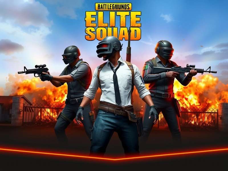 Elite Squad PUBG Game Banner